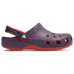 Grade School Shoes - Crocs Classic Bball Jersey Clog - Navy-Navy