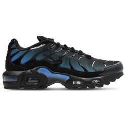 Grade School Shoes - Nike Air Max Tuned 1 - Black-Black-Blue Crystal