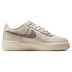 Grundschule Schuhe - Nike Air Force 1 Lv8 - Light Orewood Brown-Burgundy Crush