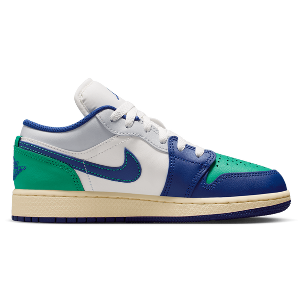 Chaussure Air Jordan 1 Low pour ado - Blanc - 553560-147