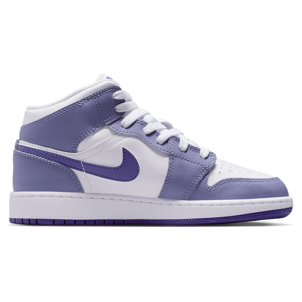 Air Jordan 1 Mid Schuh für ältere Kinder - Lila - DQ8423-500