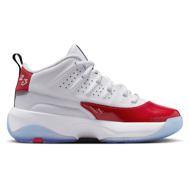 Jordan Max Aura 7 GS 'White Gym Red' | Kid's Size 5 - HQ2089-106