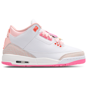 Aj3 Retro "Spring Flowers" - Grade School - Pearl Pink / Hyper Orange