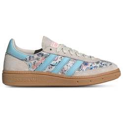 Grade School Shoes - adidas Handball Spezial - Off White-Icey Blue-Gum 3