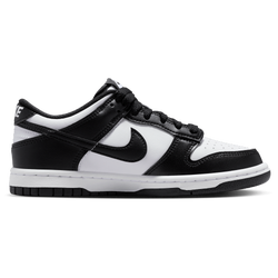 Grade School Shoes - Nike Dunk Low - White-Black-White