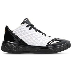 Kobe 3 - Grade School - White / Metallic Gold / Black