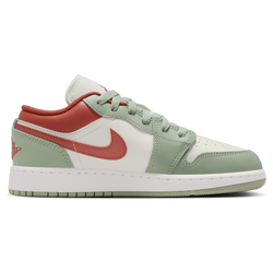 Grade School Shoes - Jordan Air Jordan 1 Low - Sail-Summit White