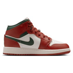 Grundschule Schuhe - Jordan 1 Mid - Sail-Pure Platinum
