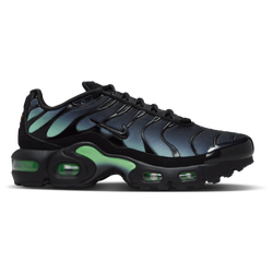 Grade School Shoes - Nike Air Max Tuned 1 - Black-Black-Illusion Green