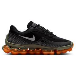 Grade School Shoes - Nike Air Max Liquid Max - Black-Metallic Silver-Lt Army