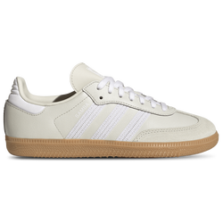 Grade School Shoes - adidas Samba OG - Orbit Grey-White-Gum 3