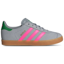 basisschool Schoenen - adidas Gazelle - Halo Silver-Lucid Pink