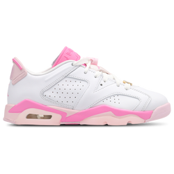 Scuola elementare e media Scarpe - Jordan Retro 6 - White-China Rose-Pink Foam