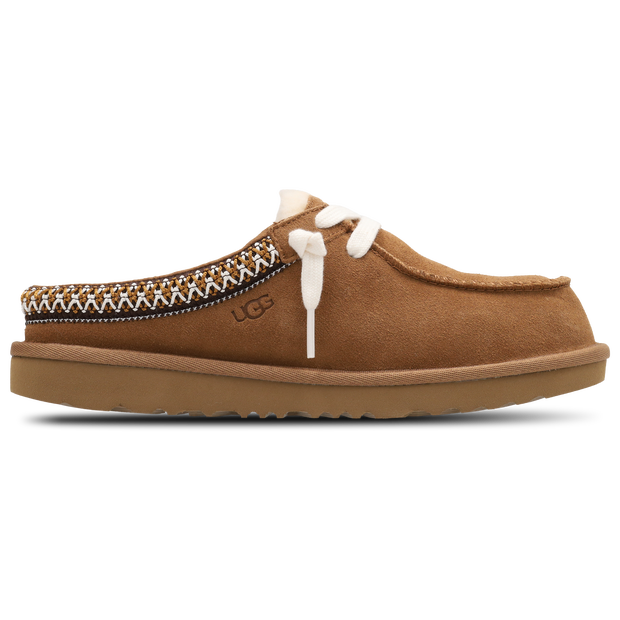 Ugg Tasman Mule, Kids Brown Suede Shoes   Grade-School,  Size 3