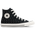 Converse Ctas Hi - Primaire-College Chaussures Black-Vintage White-Vintage White