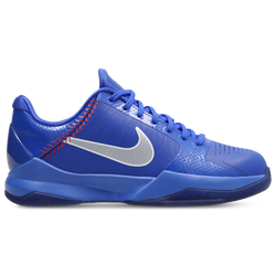 Grade School Shoes - Nike Kobe 5 - Hyper Royal-Wolf Grey-White
