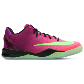 Kobe Viii Protro - Grade School - Red Plum / Electric Green / Pink Flash
