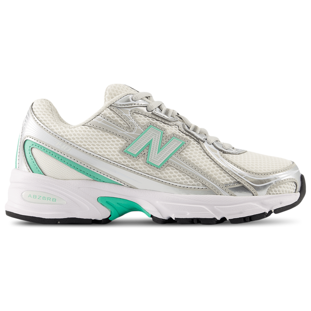 New Balance 740 Kid's Sneakers - Silver - Size 5.5 - Leather - G7402H8