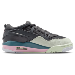 Primaria y colegio Sandalias y Flip-Flops - Jordan Air Jordan 4 Rm - Anthracite-Barely Green