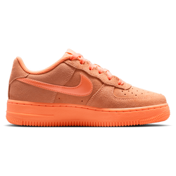 Grundschule Schuhe - Nike Air Force 1 Suede - Orange Pulse-Orange Pulse