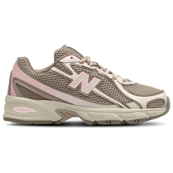 Grade School Shoes - New Balance 740 - Driftwood-Light Acrylic Pink