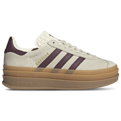 Scuola elementare e media Scarpe - adidas Gazelle Bold - Cream White-Maroon