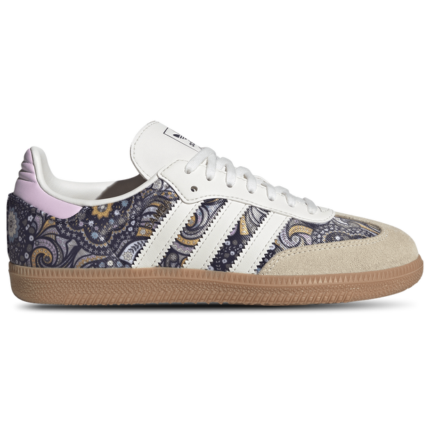 Adidas Liberty Samba Og, Kids White Leather Shoes   Grade-School,  Size 4