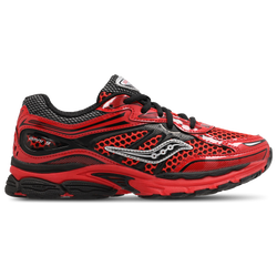 Grade School Shoes - Saucony Progrid Omni 9 - Crimson-Black
