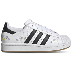 Primaire-College Chaussures - adidas Superstar II - Cloud White-Core Black