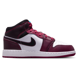 basisschool Schoenen - Jordan Aj1 Mid - Sweet Beet-Offnoir