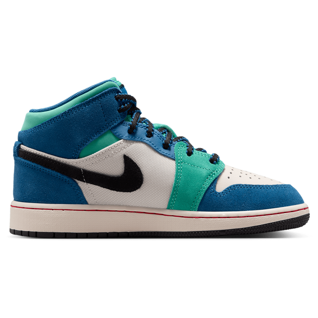 Jordan 1 Mid Kindersneakers - Beige (GS)