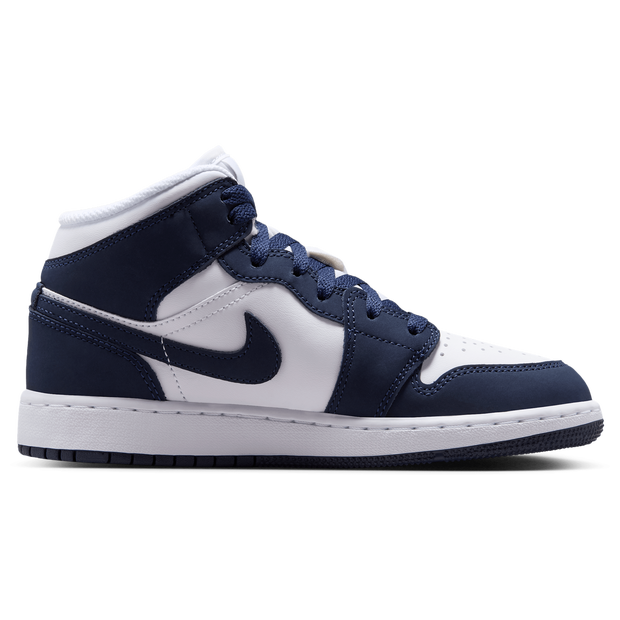 Jordan Aj1 Mid Kleinkind Sneaker - Schwarz - Größe 40 - Netz/Synthetik