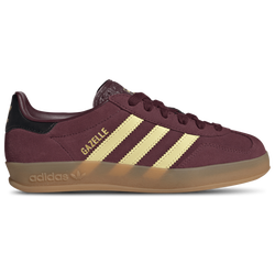 Scuola elementare e media Scarpe - adidas Gazelle Indoor - Maroon-Almost Yellow