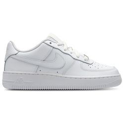 Grade School Shoes - Nike Air Force 1 Low - White-White-White