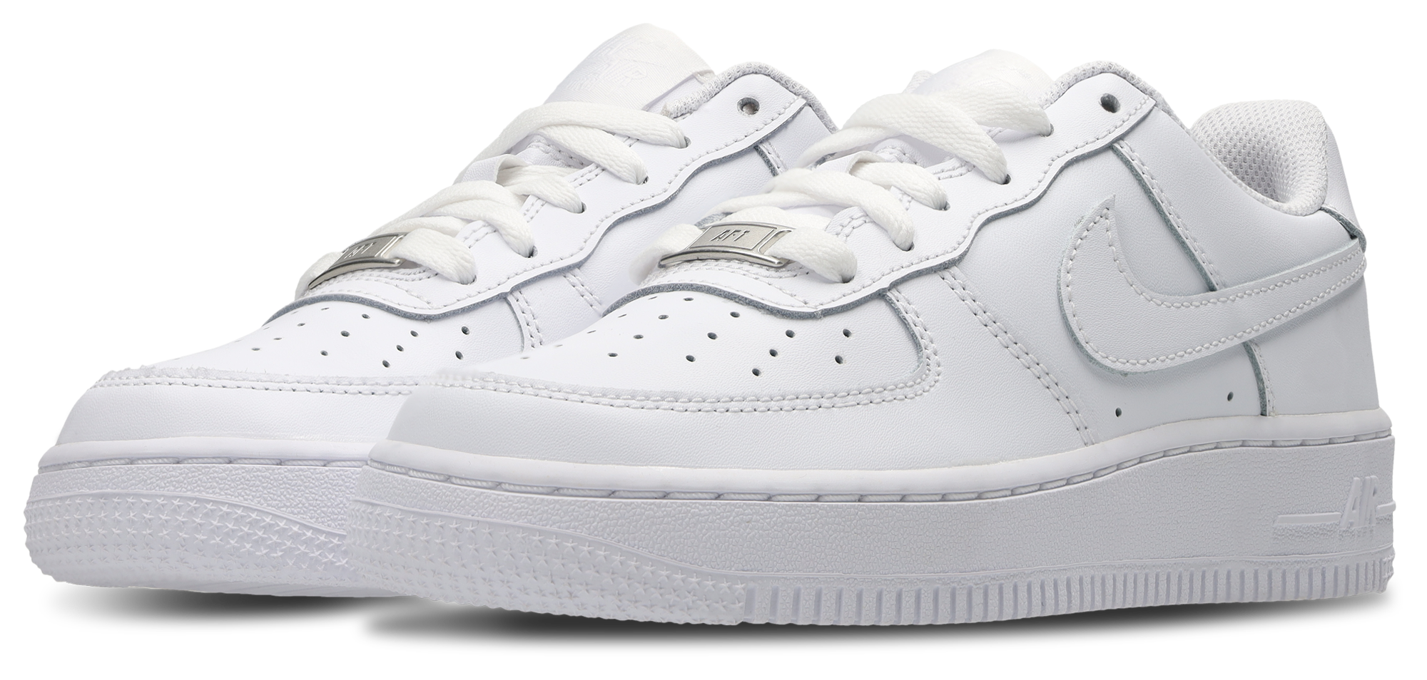 nike air force 1 white with grey tick