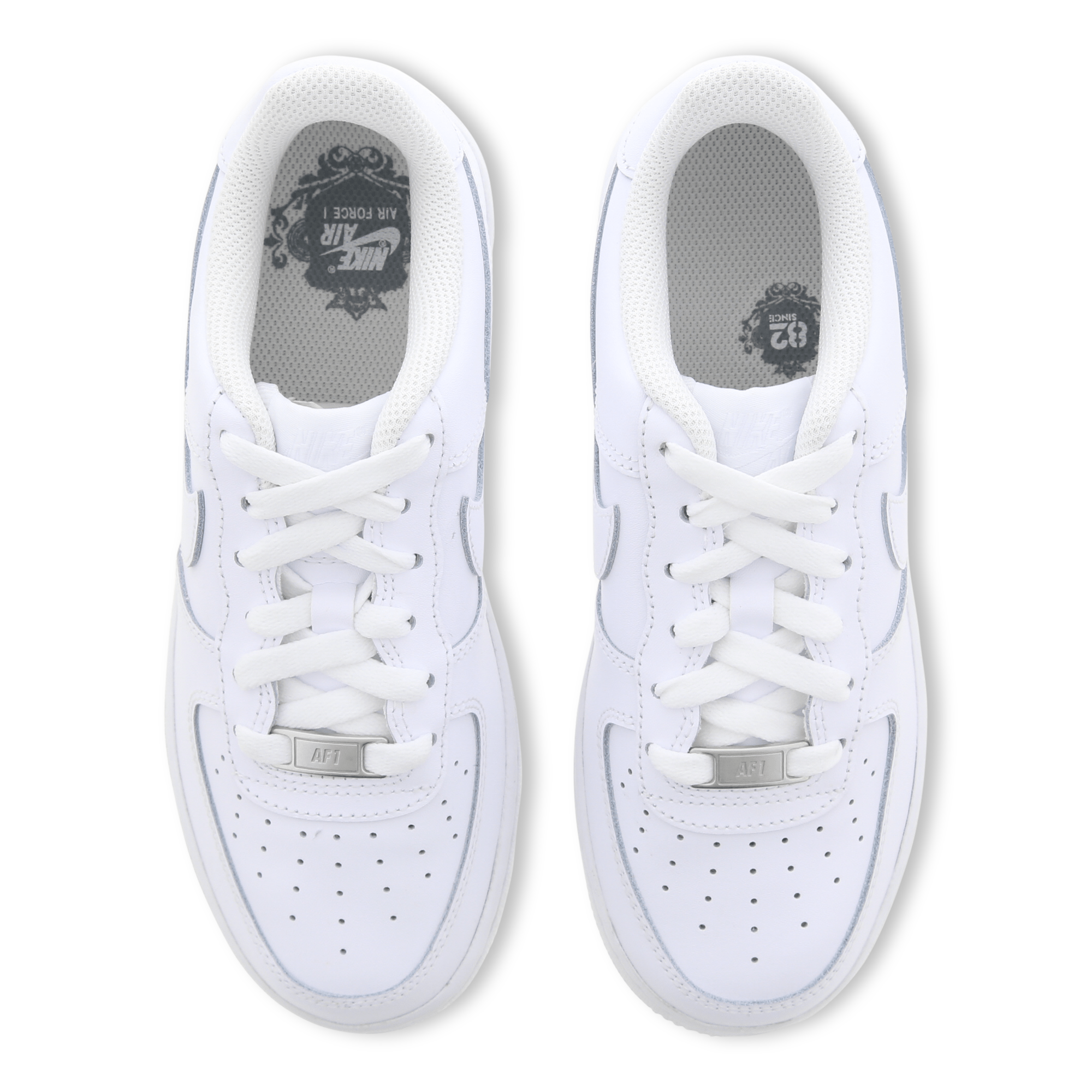 air force 1 low white grade school