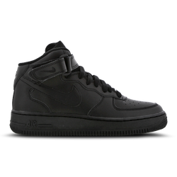 Scuola elementare e media Scarpe - Nike Air Force 1 Mid - Black-Black-Black