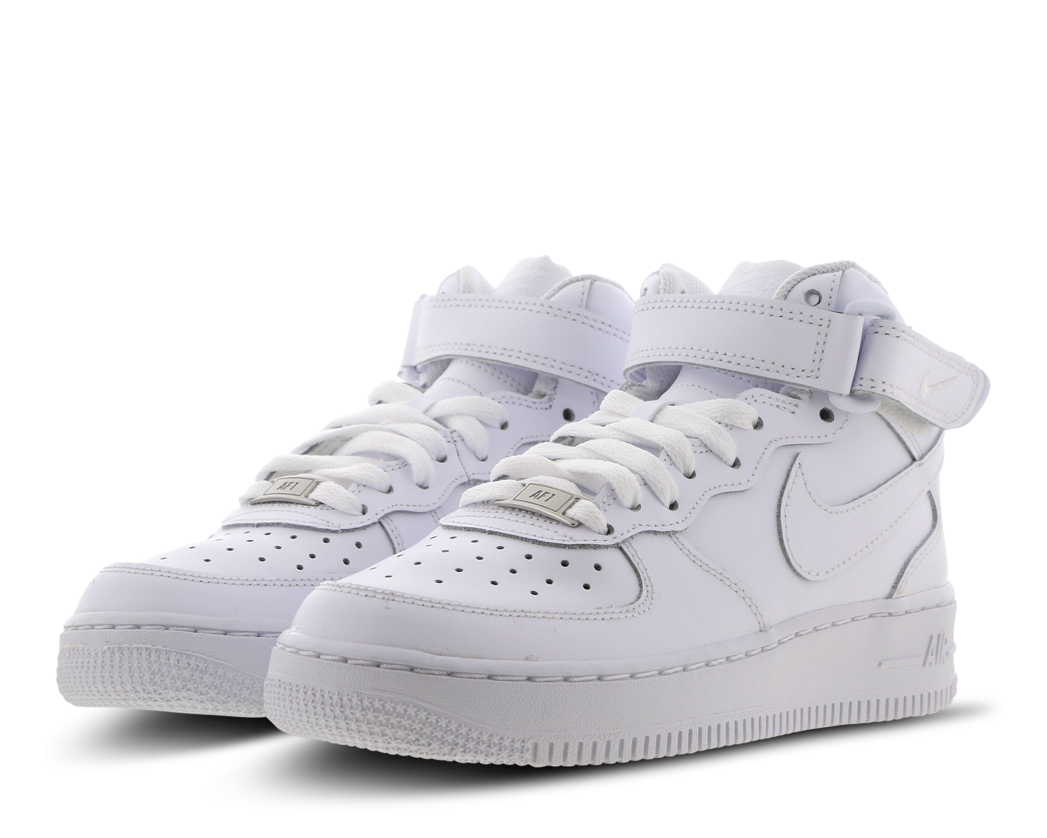 air force 1 mid white grade school