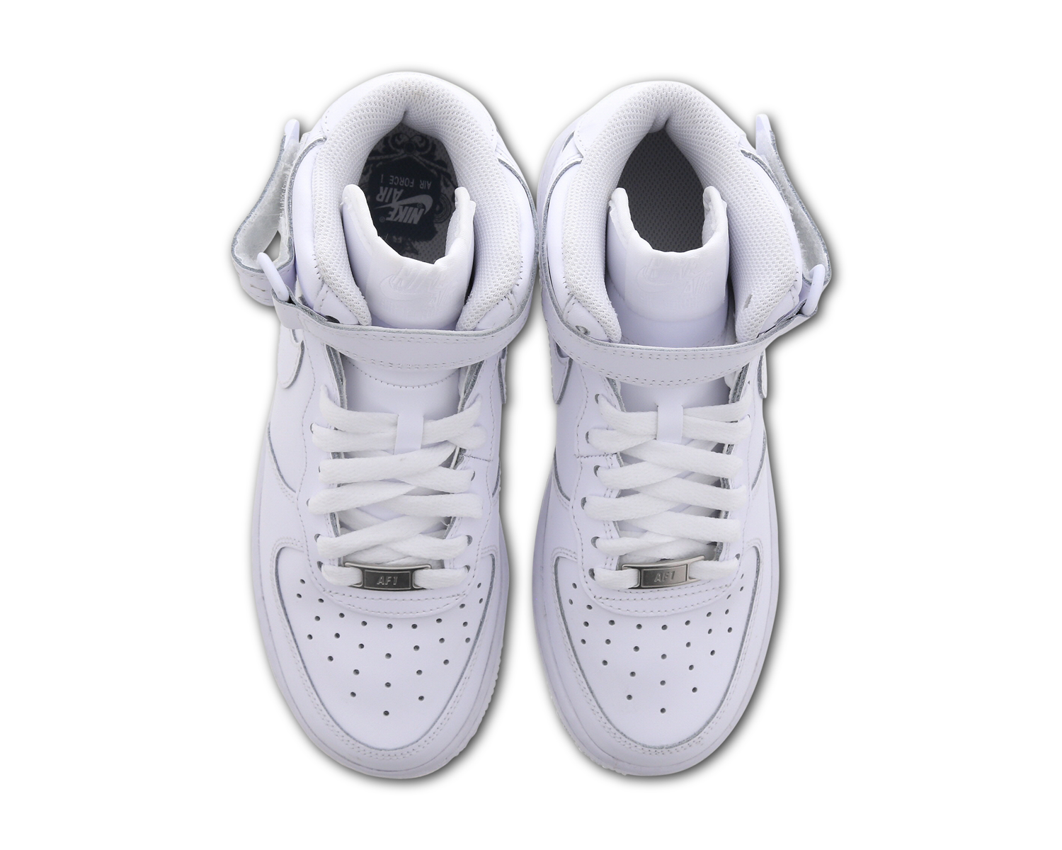 air force 1 mid white grade school