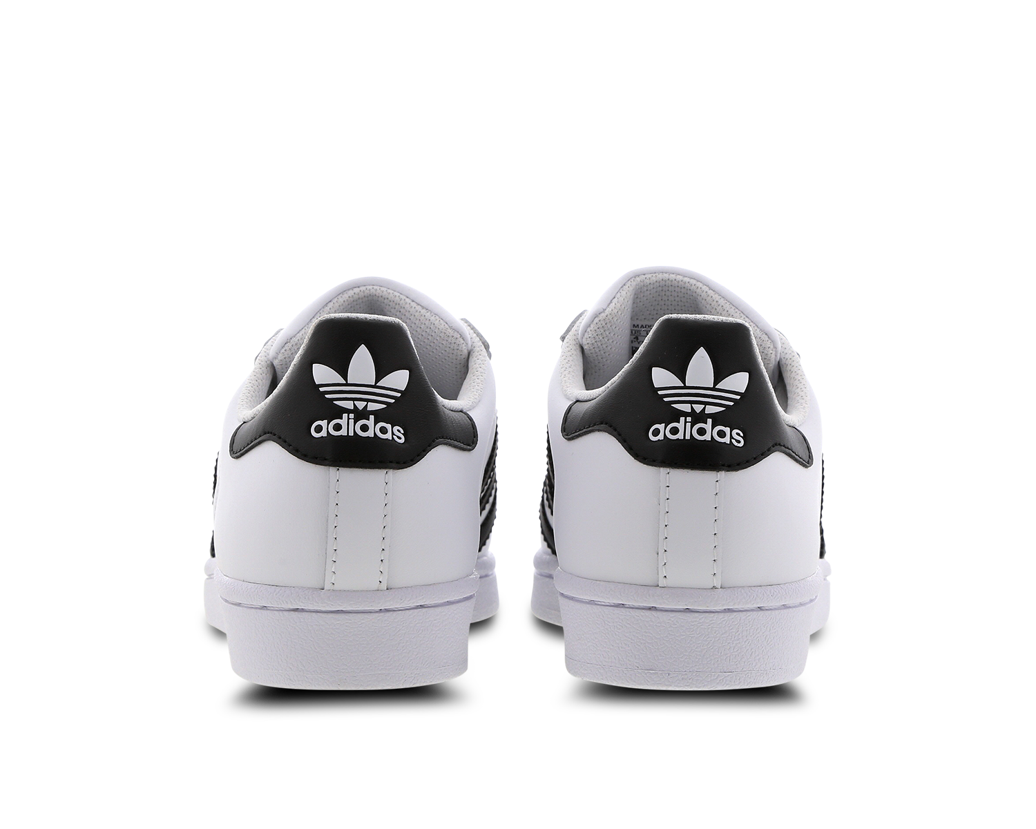 black and white shell toe adidas grade school