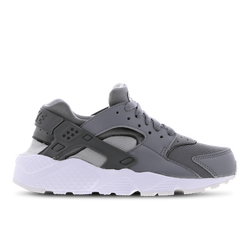 Grade School Shoes - Nike Huarache - Grey-Grey-White