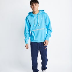 Men Hoodies - Nike Over The Head - Baltic Blue-Pale Ivory