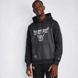 Homme Hoodies - New Era NBA Chicago Bulls - Black-Grey