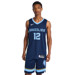 Herren Jerseys/Replicas - Nike Nba J.Morant Grizzlies Swingman Icon - College Navy-Morant Ja