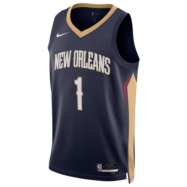 Image of Nike NBA male Maglie/Repliche - Blu - Poly Mesh - Foot Locker035