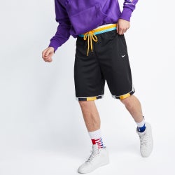 Men Shorts - Nike Basketball - Black-Pale Ivory