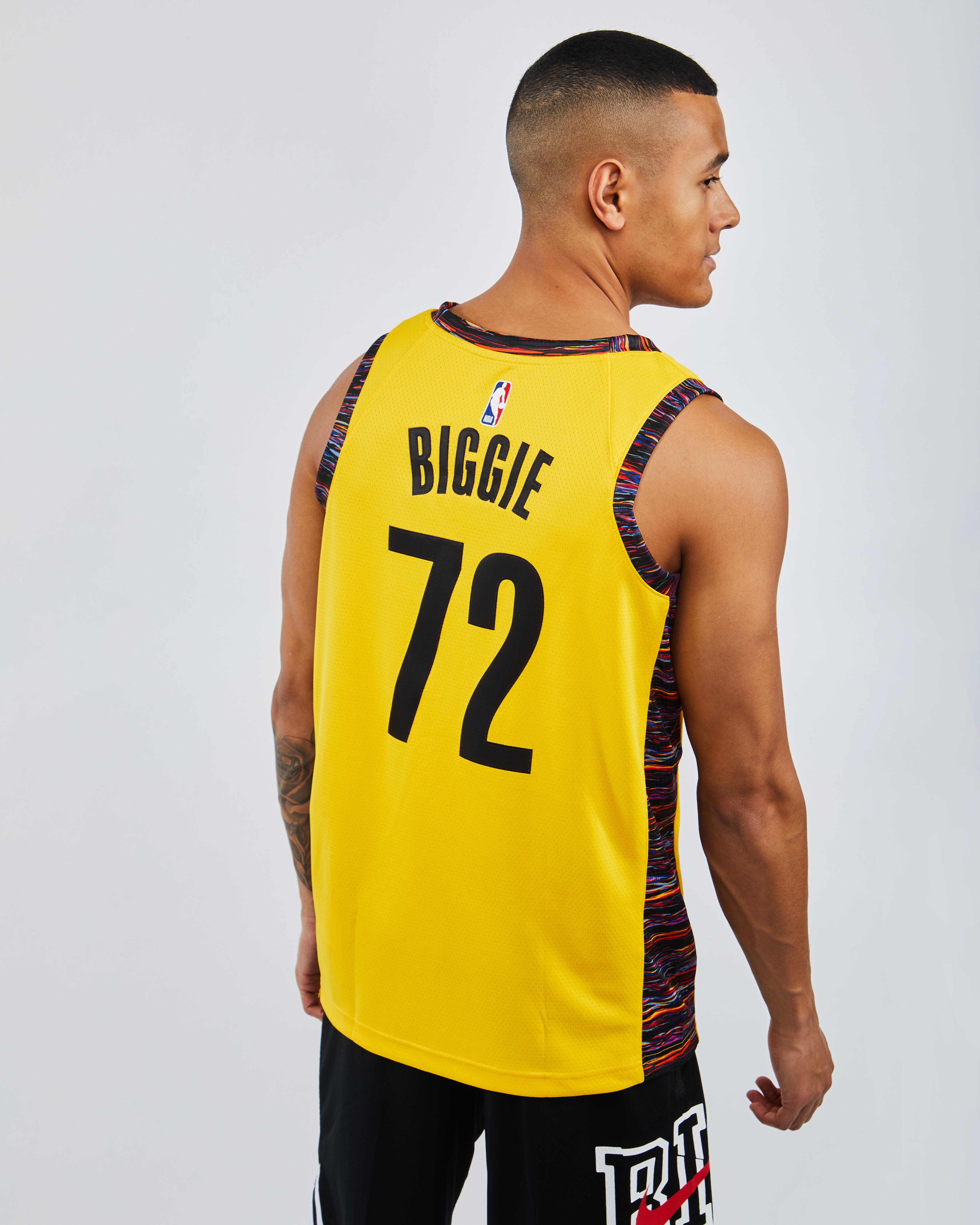 brooklyn nets jersey yellow