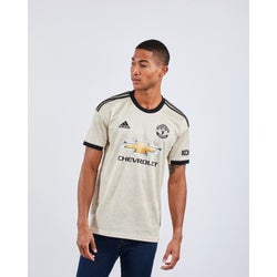 Men Jerseys/Replicas - adidas Performance Manchester United Football Away - Linen-Linen-Linen