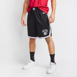 Herren Shorts - Nike Nba Brooklyn Nets - Black-White