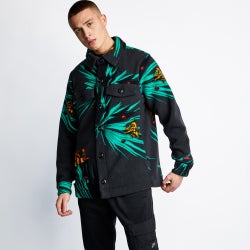 Men Jackets - Nike Lj Outerwear - Dk Smoke Grey-Dk Smoke Grey